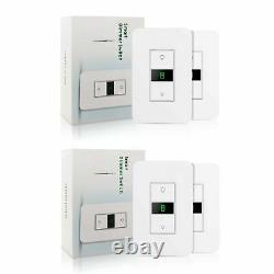 4pack Smart Dimmer Light Switch Fonctionne Avec Alexa Google Home Neutral Wire Needs