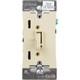 5-dimmer à Glissière En Ivoire Leviton Incandescent/halogène/led/cfl R11-tsl06-1ki