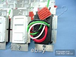 50 Interrupteurs à gradateur Leviton Decora blancs non éclairés à basse tension IPE04-10W