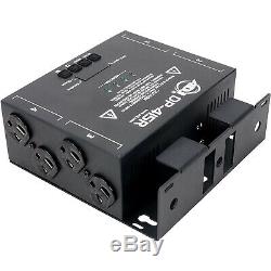 Adj Dp-415r Innovant Portable 4 Canaux Scène D'éclairage DMX Dimmer / Switch Pack