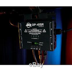 Adj Dp-415r Innovant Portable 4 Canaux Scène D'éclairage DMX Dimmer / Switch Pack