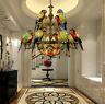 Art Déco Parrot Design Luster Chandelier Éclairage Suspension Luminaire Lampen