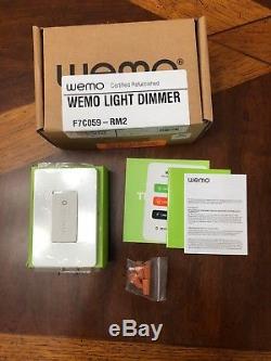 Belkin Wemo Light Switch (nouveau) 6 Et Gradateur (remis À Neuf) 1