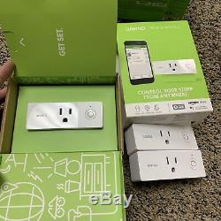 Belkin Wemo Smart Wifi Dimmer Light Switch Plug-bundle Preowned