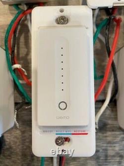 Belkin Wemo Switch Lot (25) F7c059 Switches Lights
