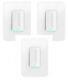 Belkin Wemo Wifi Smart Home Tactile Activé Interrupteur Gradateur, Blanc 3 Paquets