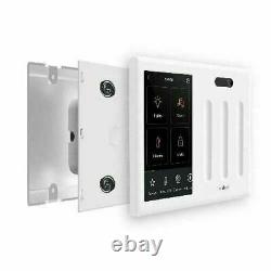 Brillant Tout-en-un Smart Home Control 3-light Switch Panel Variateur Bha120us-wh3