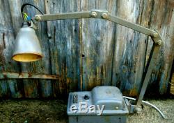 Bureau Industriel Vintage Lampe Memlite Unité Memlo Transformateur Gradateur