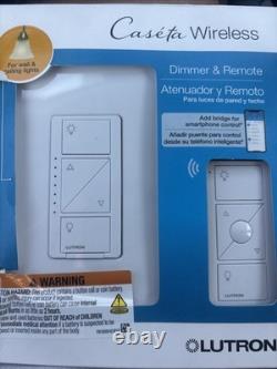 Caséta sans fil variateur et télécommande pour lumières murales et de plafond (x2) + variateur et kit