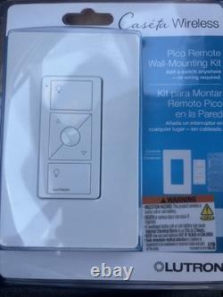 Caséta sans fil variateur et télécommande pour lumières murales et de plafond (x2) + variateur et kit