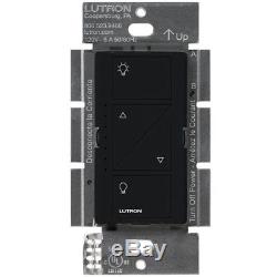 Commutateur D'éclairage Sans Fil Smart Lighting De Lutron Caseta (paquet De 2) (noir)