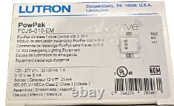 Contrôle d'urgence Lutron 8 Pack FCJS-010-EM Vive PowPak