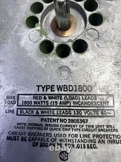 Contrôle de lumière Luxtrol WBD1800 Watts, gradateur mural industriel robuste