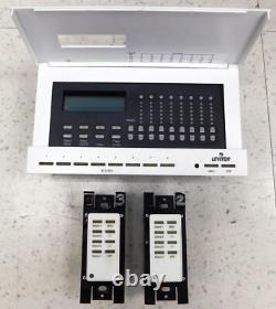 Contrôleur d'éclairage Leviton D4200 et deux stations distantes D42P4-RLW