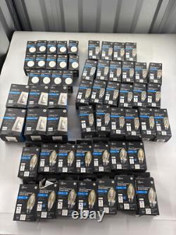 Cync GE Système Intelligent Lot d'Interrupteurs, Capteurs et Ampoules BLANC DOUX x59