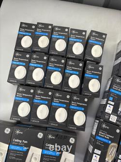 Cync GE Système Intelligent Lot d'Interrupteurs, Capteurs et Ampoules BLANC DOUX x59