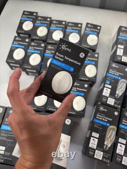 Cync GE Système Intelligent Lot d'Interrupteurs, Capteurs et Ampoules BLANC DOUX x59