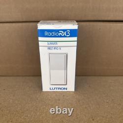 Dimmer Lutron RRST-PRO-N-WH Sunnata Radio Ra 3 Blanc NEUF
