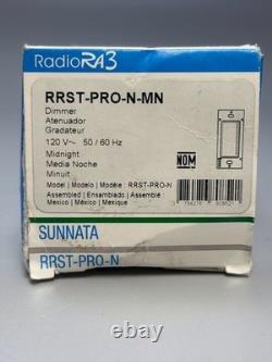 Dimmer Lutron RadioRA3 Sunnata RRST-PRO-N-MN (Noir Minuit)