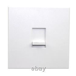 Dimmer de lumière Lutron Nf-10-277-wh à glissière fluorescent 1-pôle LED, blanc