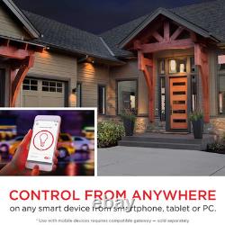 Dimmer de lumière intelligent Z-Wave avec Quickfit et Simplewire, prêt pour 3 voies, Comp