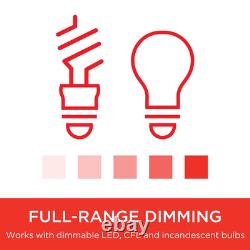 Dimmer de lumière intelligent Z-Wave avec Quickfit et Simplewire, prêt pour 3 voies, Comp