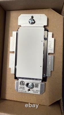 Dimmer de phase adaptatif Control4 120v contemporain blanc neige C4-APD120-C-SW