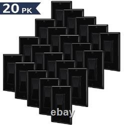 Dimmer noir Decora monopolaire/3 voies LED/600W incandescent paquet de 20