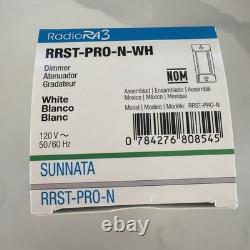 Dimmer tactile RF LED+ Sunnata PRO blanc Lutron RadioRA 3 (RRST-PRO-N-WH)