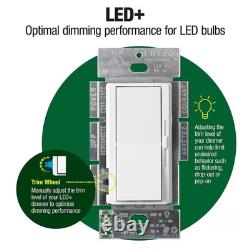 Diva LED avec variateur pour ampoules LED dimmables, 150 watts/mono-pôle ou 3 voies