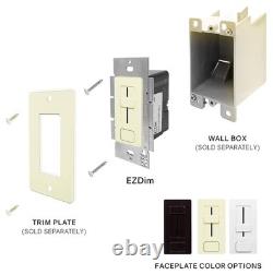Driver LED Dimmable Compact 60W et Interrupteur Variateur avec Technologie de Lissage à 1%