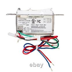 Driver LED dimmable UL listé 24v 96w 160w et interrupteur 2 en 1 à bascule pour lumière LED