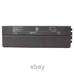 Driver LED électronique dimmable UL 24v 288w 3 canaux 96w + interrupteur variateur mural ETL