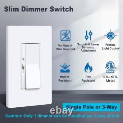 Driver LED électronique dimmable UL 24v 288w 3 canaux 96w + interrupteur variateur mural ETL