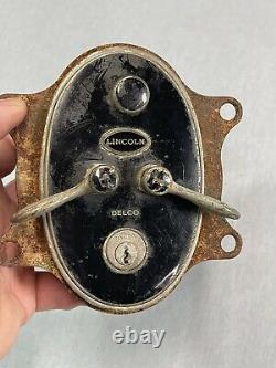 Early Antique Delco Lincoln Switch Early Automobile Light Dimmer (g4)