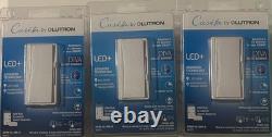 (Emballage de 3) Interrupteur variateur intelligent Lutron Diva Blanc LIVRAISON GRATUITE