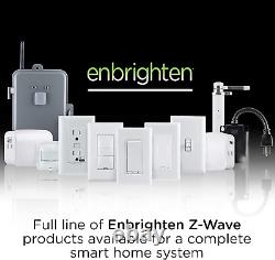 Enbrighten 47866 Z-wave Plus Smart Light Dimmer Quickfit Et Simplewire, Compati
