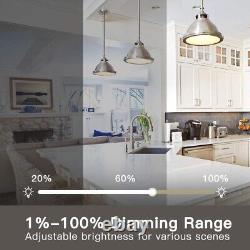 Ensemble d'interrupteurs variateurs intelligents dimmables compatibles avec Alexa, installation facile