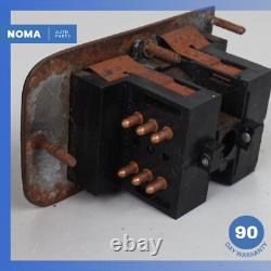 Ensemble de commutateurs de carte et de lumière intérieure pour tableau de bord Jaguar XJS HE Série 2 84-91 avec cerclage OEM