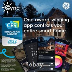 Ge Cync Smart Dimmer Light Switch + Motion Sensor, Aucun Fil Neutre Requis, Blu