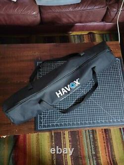 Havox Hpb-60xd Photo Studio Light Box Avec 4 Barres Led Et Commutateur De Dimmer 24x24x24