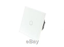 I Lumos Moderne Panneau Tactile En Verre, Gradateur, Télécommande Et Interrupteurs Wifi / 4g Led