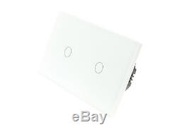 I Lumos Moderne Panneau Tactile En Verre, Gradateur, Télécommande Et Interrupteurs Wifi / 4g Led