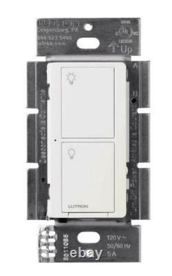 Interrupteur Intelligent Sans Fil Lutron Caseta Original Blanc PD-5ANS-WH-R Neuf (Lot de 7)