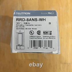 Interrupteur Lutron Radio Ra2 RA RRD-8ANS-WH Blanc Neige (Neuf)