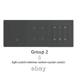 Interrupteur à variation d'intensité ZigBee Smart Light Switch et Interrupteur de Rideau Smart Life APP