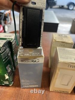 Interrupteur d’éclairage LED variateur Lutron Diva, lot de 12, tout neuf