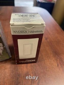 Interrupteur d’éclairage LED variateur Lutron Diva, lot de 12, tout neuf