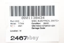 Interrupteur de contrôle du variateur de lumière du tableau de bord Nissan Titan 2017-2024 OEM Interrupteur de contrôle du variateur de lumière du tableau de bord Nissan Titan 2017-2024 OEM
