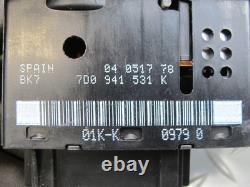 Interrupteur de variation de lumière de phare 99-00 VW Eurovan T4 7D0941531K OEM